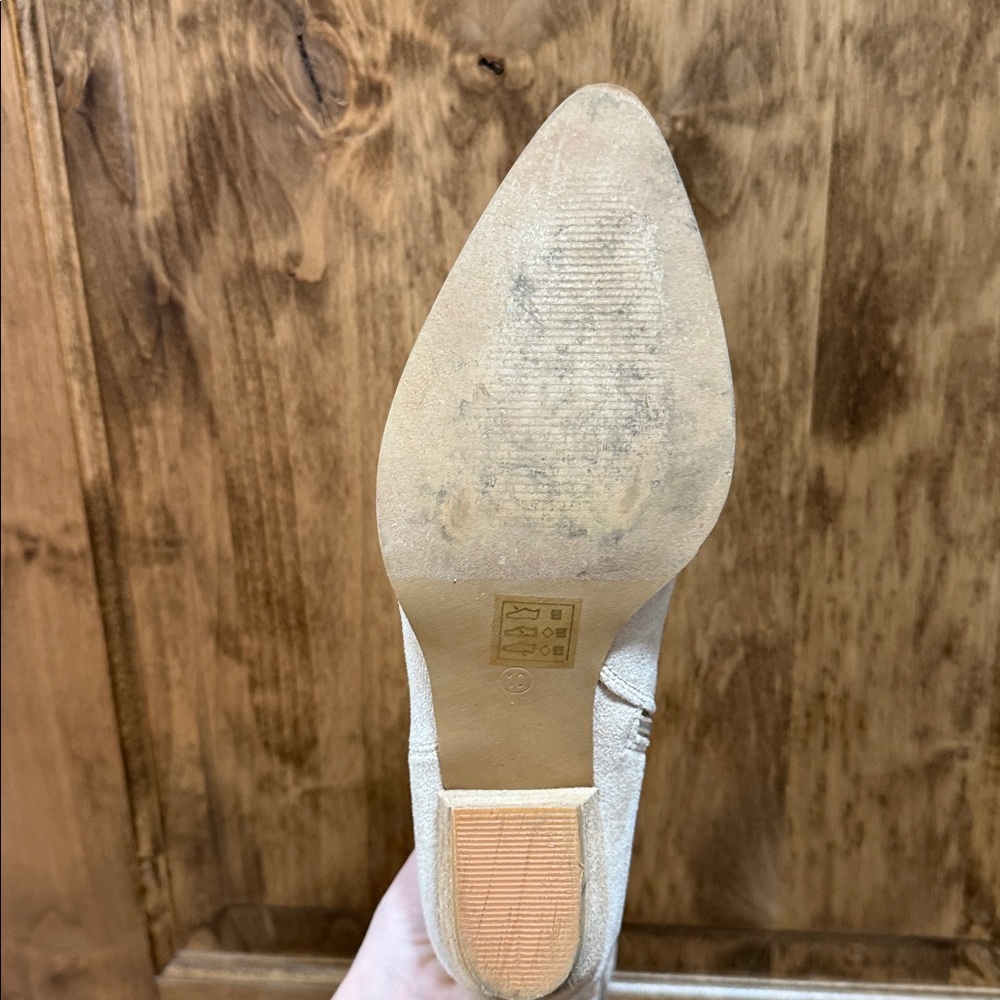 CCOCCI Light Tan Heeled Boots - Picture 2 of 2